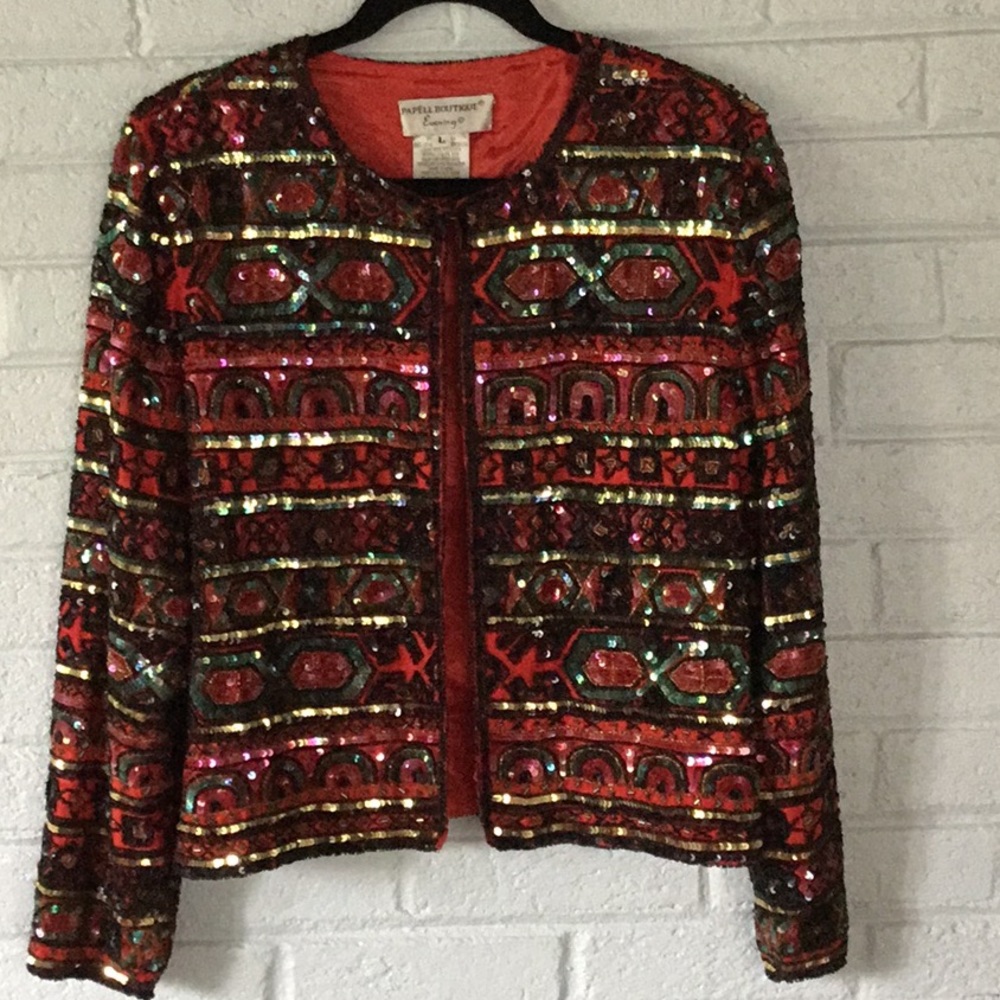 Sequined Special Event Jacket